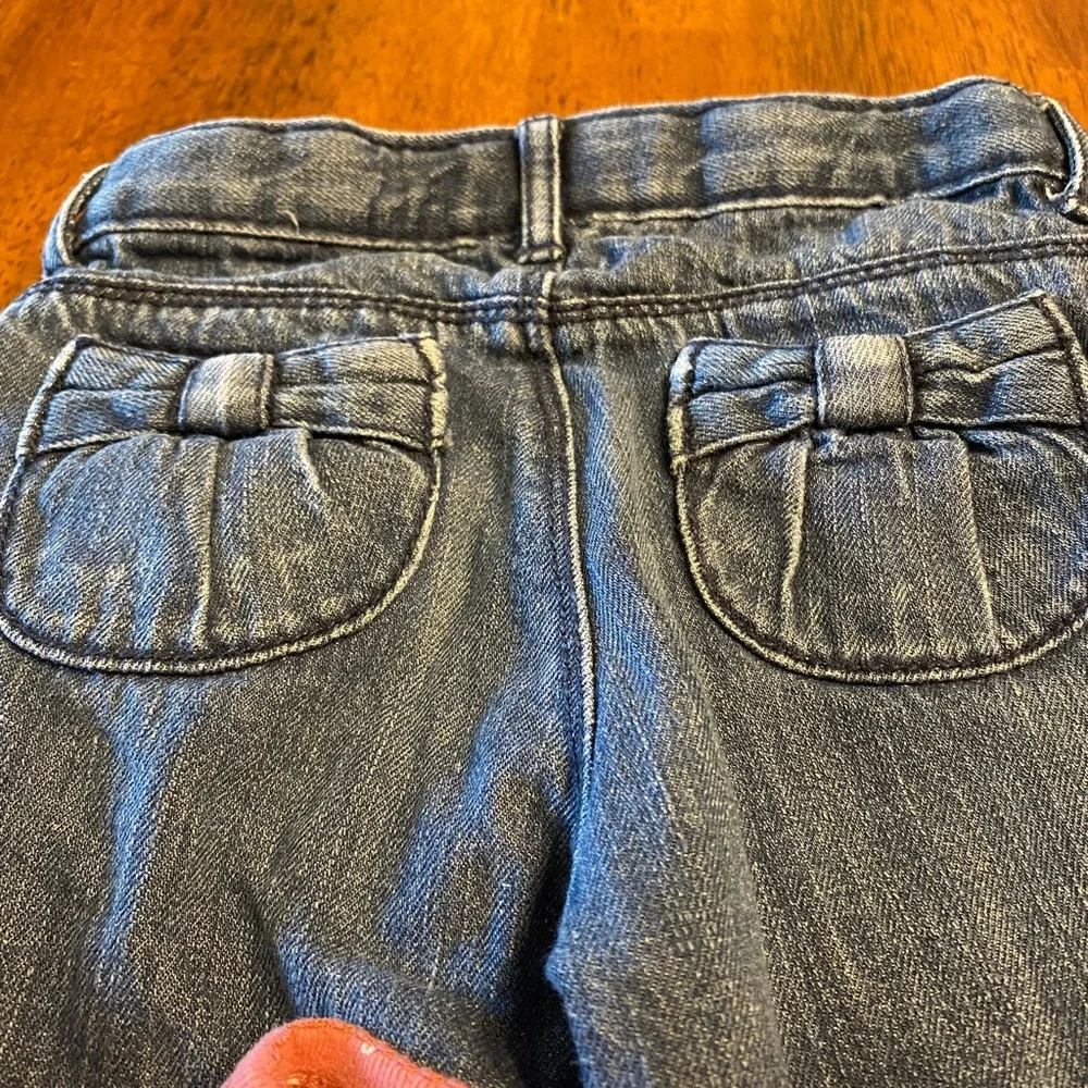 Gymboree jeans, size 18–24 month and Carter’s bunny shirt, size 18 months